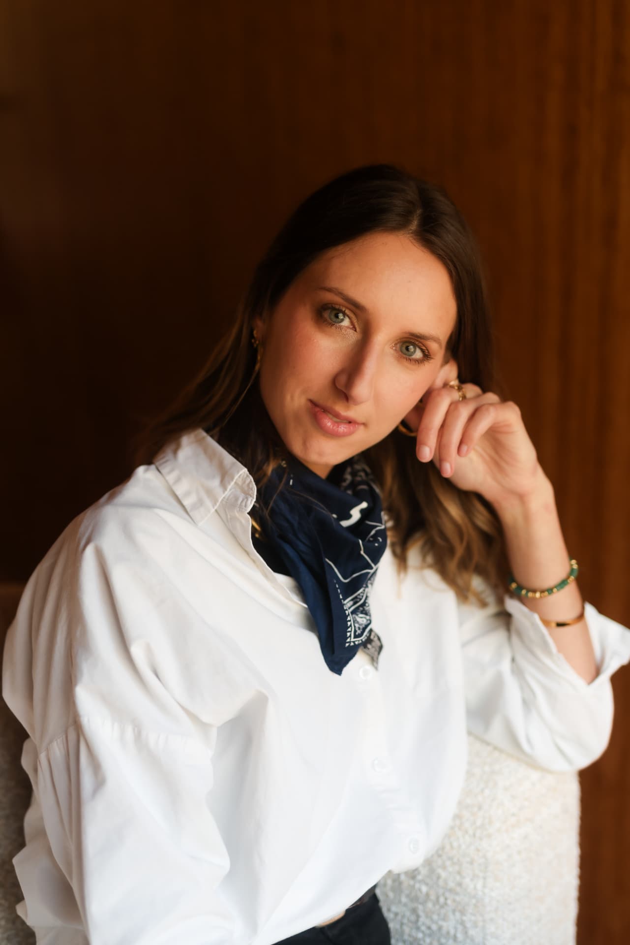 Portrait d'Anissa, créatrice du podcast Rita